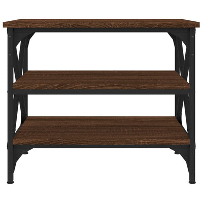 Ruskea sivupöytä Zhu 55x38x45cm (puinen)