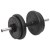 Hauistanko ja käsipainosarja levyillä 60 kg