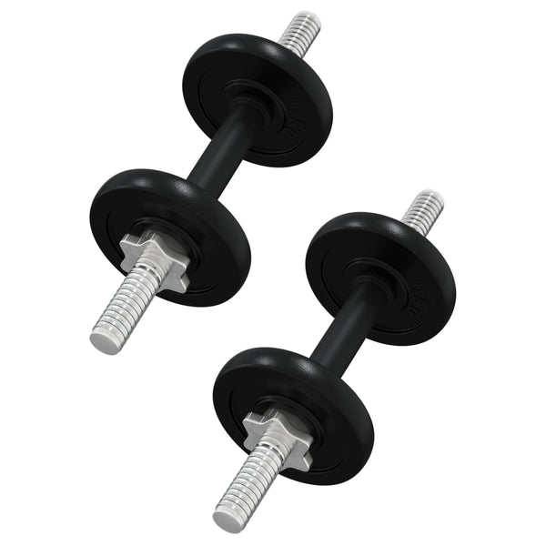 Painonnostotanko ja käsipainosarja levyillä 90 kg valurauta