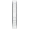 Kaarevat kivikorit 20 kpl 200x30x160/180 cm galvanoitu rauta
