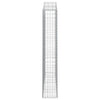 Kaarevat kivikorit 12 kpl 200x30x180/200 cm galvanoitu rauta