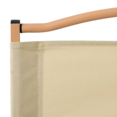 Retkituolit 2 kpl beige 54x55x78 cm Oxford kangas