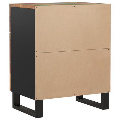 Yöpöytä Slavinca 50x33x62cm (kierrätetty täyspuu ja puu)