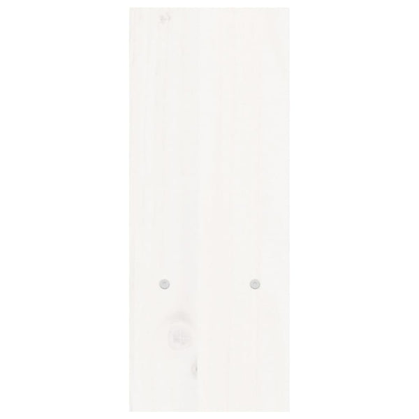 Näyttökoroke valkoinen (39-72)x17x43 cm täysi mänty