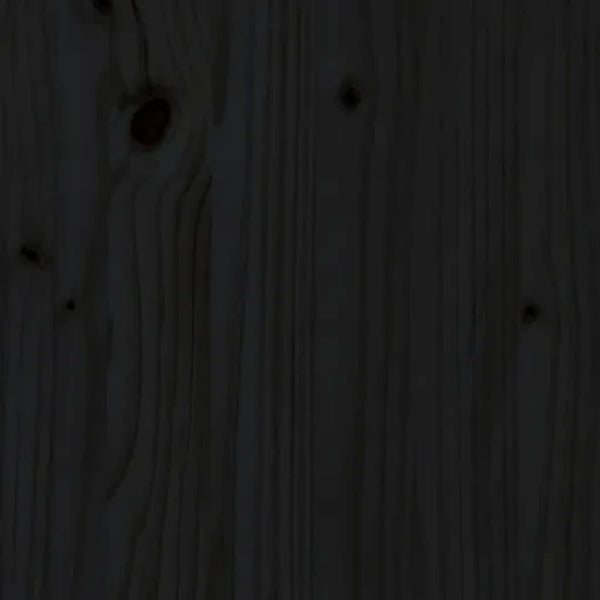 Näyttökoroke musta (39-72)x17x43 cm täysi mänty