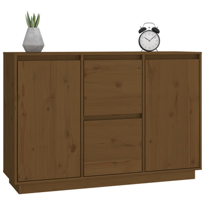 Senkki hunajanruskea 111x34x75 cm täysi mänty