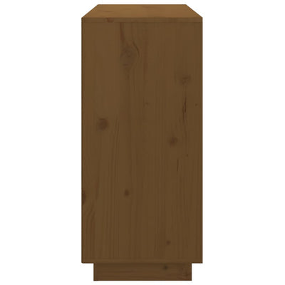Senkki hunajanruskea 111x34x75 cm täysi mänty