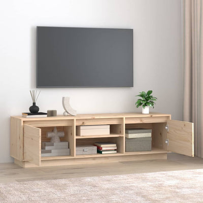 TV-taso 140x35x40 cm täysi mänty