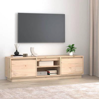 TV-taso 140x35x40 cm täysi mänty