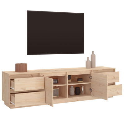 TV-taso 176x37x47,5 cm täysi mänty