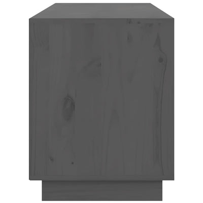 TV-taso harmaa 176x37x47,5 cm täysi mänty
