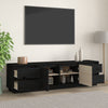 TV-taso musta 176x37x47,5 cm täysi mänty