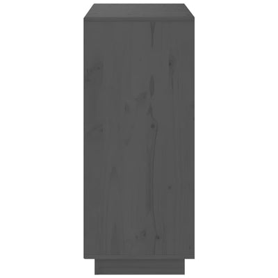 Senkki harmaa 70x34x80 cm täysi mänty