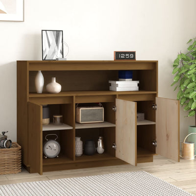 Senkki hunajanruskea 104,5x34x80 cm täysi mänty