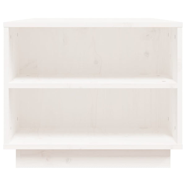 Valkoinen sohvapöytä Pantilimona 90x49x40,5cm (mänty)