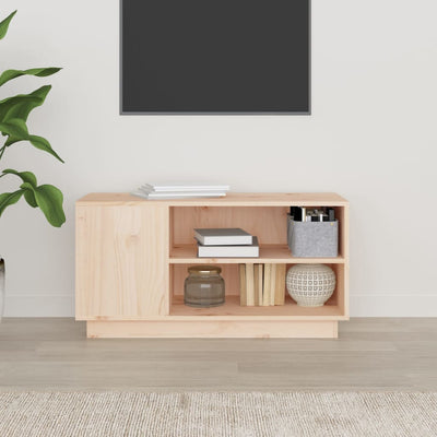 TV-taso 80x35x40,5 cm täysi mänty