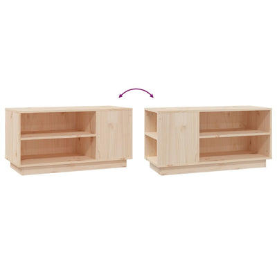TV-taso 80x35x40,5 cm täysi mänty