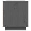 TV-taso harmaa 80x35x40,5 cm täysi mänty