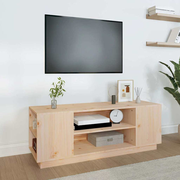 TV-taso 110x35x40,5 cm täysi mänty