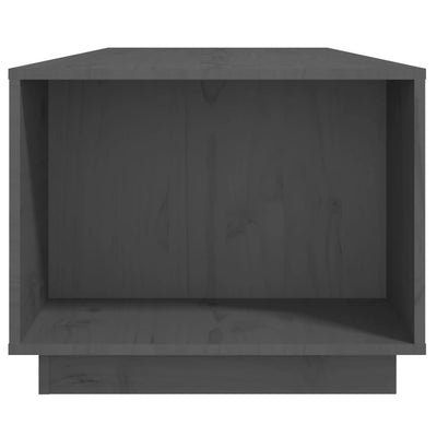 Sohvapöytä harmaa 110x50x40 cm täysi mänty
