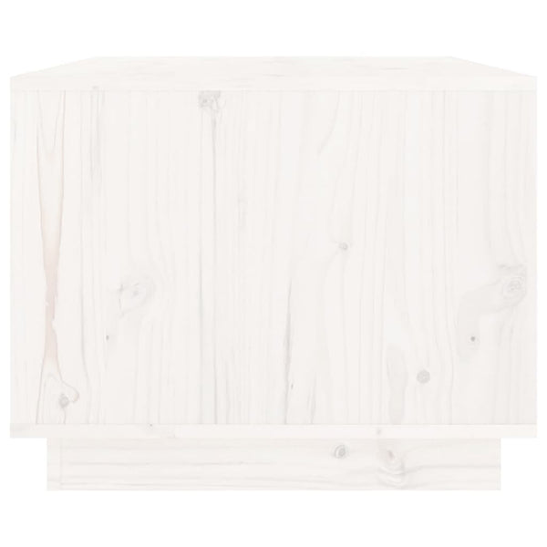 Valkoinen sohvapöytä Jonatan 80x50x40cm (mänty)