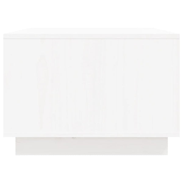 Valkoinen sohvapöytä Menyhart 80x50x35cm (mänty)