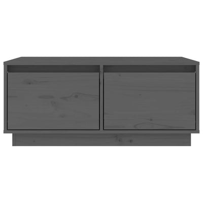 Sohvapöytä harmaa 00x50x35 cm täysi mänty