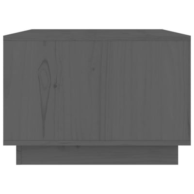 Sohvapöytä harmaa 00x50x35 cm täysi mänty