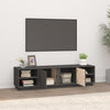 TV-taso harmaa 156x40x40 cm täysi mänty
