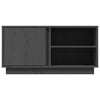 TV-taso harmaa 80x35x40,5 cm täysi mänty