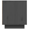TV-taso harmaa 80x35x40,5 cm täysi mänty