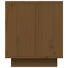 TV-taso hunajanruskea 80x35x40,5 cm täysi mänty