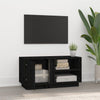 TV-taso musta 80x35x40,5 cm täysi mänty