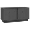 TV-taso harmaa 80x35x40,5 cm täysi mänty