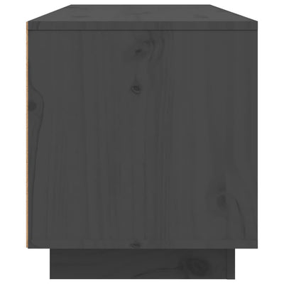 TV-taso harmaa 80x35x40,5 cm täysi mänty