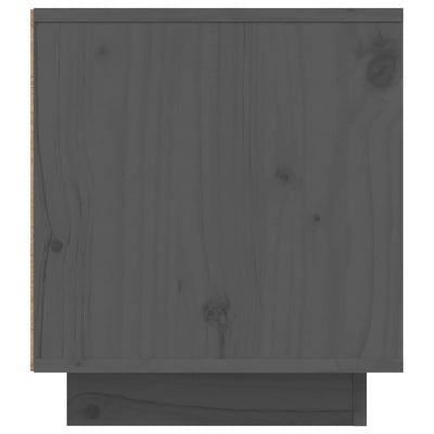 TV-taso harmaa 110x35x40,5 cm täysi mänty