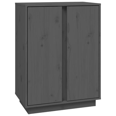 Senkki harmaa 60x35x80 cm täysi mänty