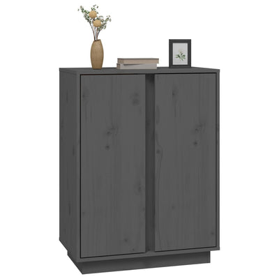 Senkki harmaa 60x35x80 cm täysi mänty