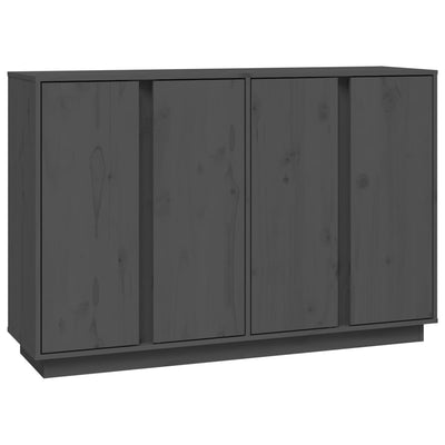 Senkki harmaa 120x35x80 cm täysi mänty