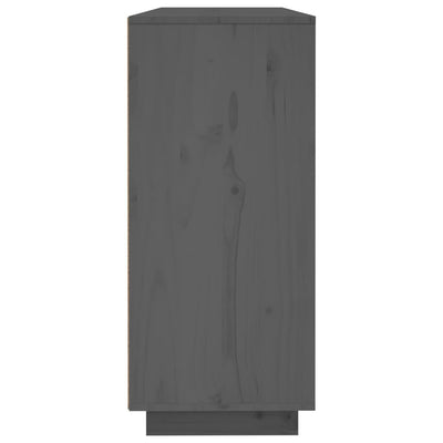 Senkki harmaa 120x35x80 cm täysi mänty