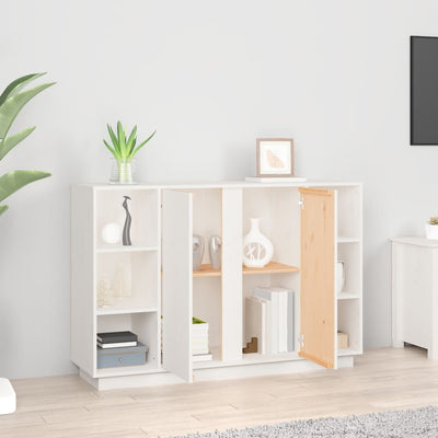 Senkki valkoinen 120x35x80 cm täysi mänty