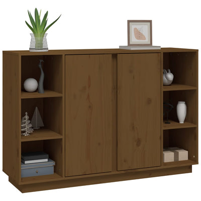 Senkki hunajanruskea 120x35x80 cm täysi mänty