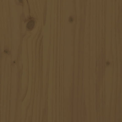 Sohvapöytä hunajanruskea 80x55x40,5 cm täysi mänty