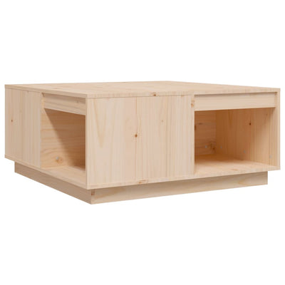 Sohvapöytä 80x81x36,5 cm täysi mänty