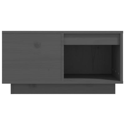 Sohvapöytä harmaa 60x61x32,5 cm täysi mänty