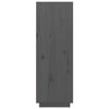 Kaappi harmaa 60x40x116,5 cm täysi mänty