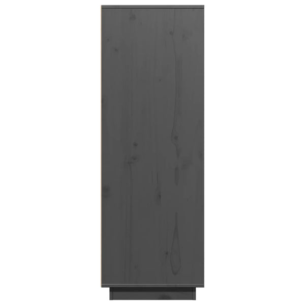 Harmaa kaappi Larisea 60x40x116,5cm (mänty)