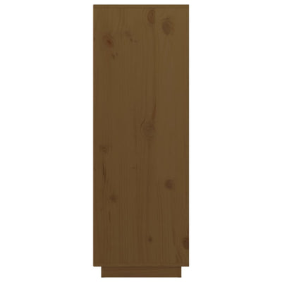 Kaappi hunajanruskea 89x40x116,5 cm täysi mänty