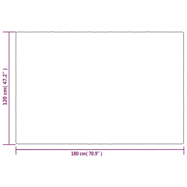 Painopeitto päällisellä harmaa 120x180 cm 5 kg kangas