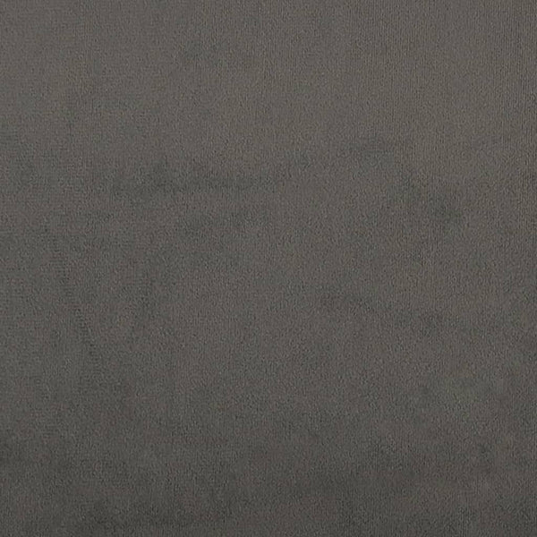 Päätylevy tummanharmaa 100x5x78/88 cm sametti